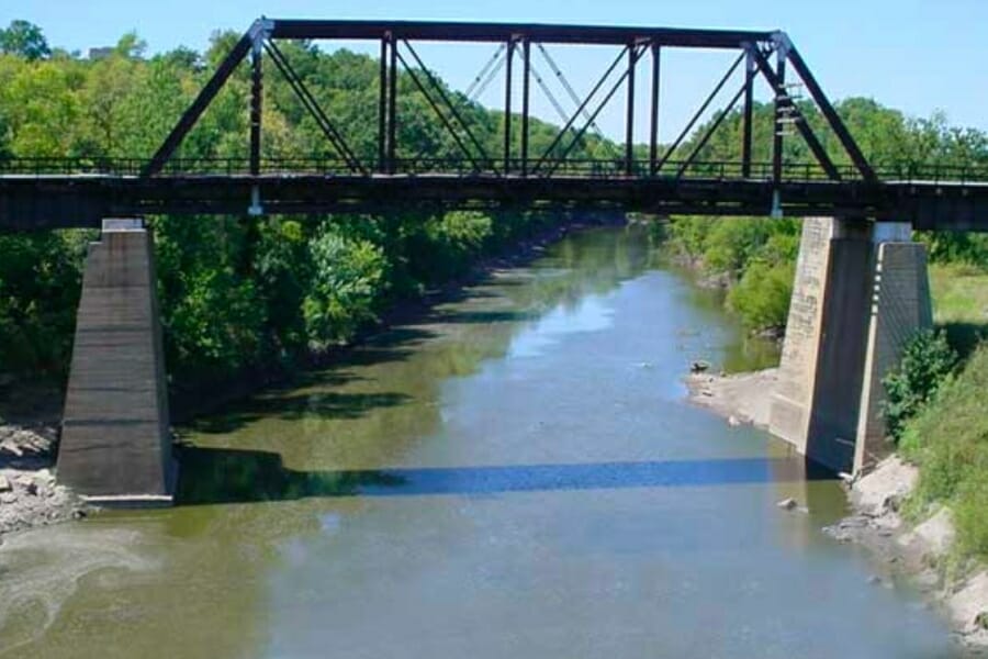 Bridge over the Walnut River