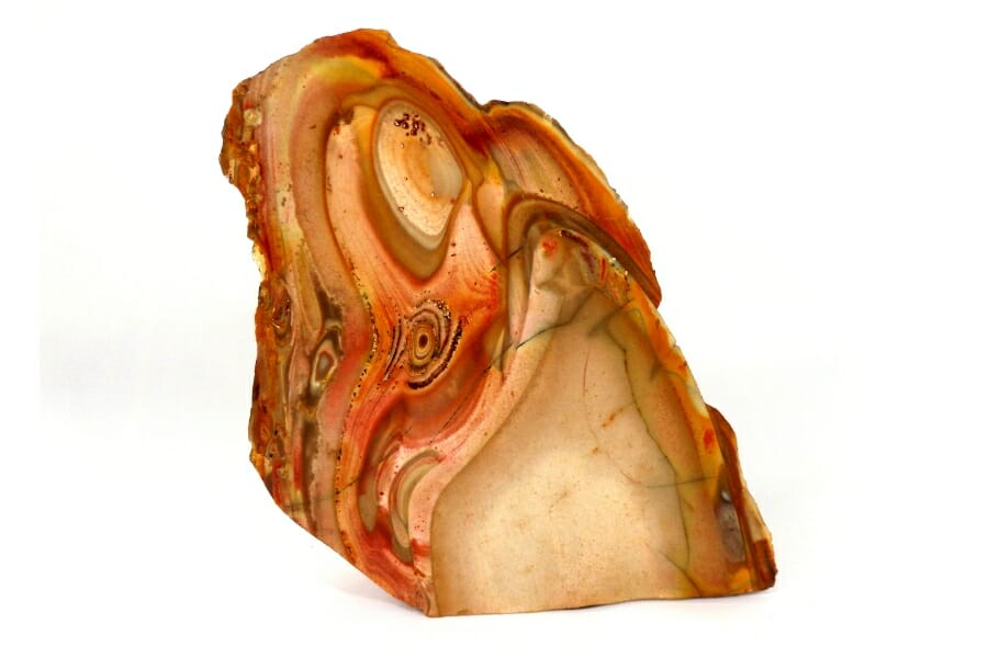 An elegant agate specimen with stunning intricate patterns