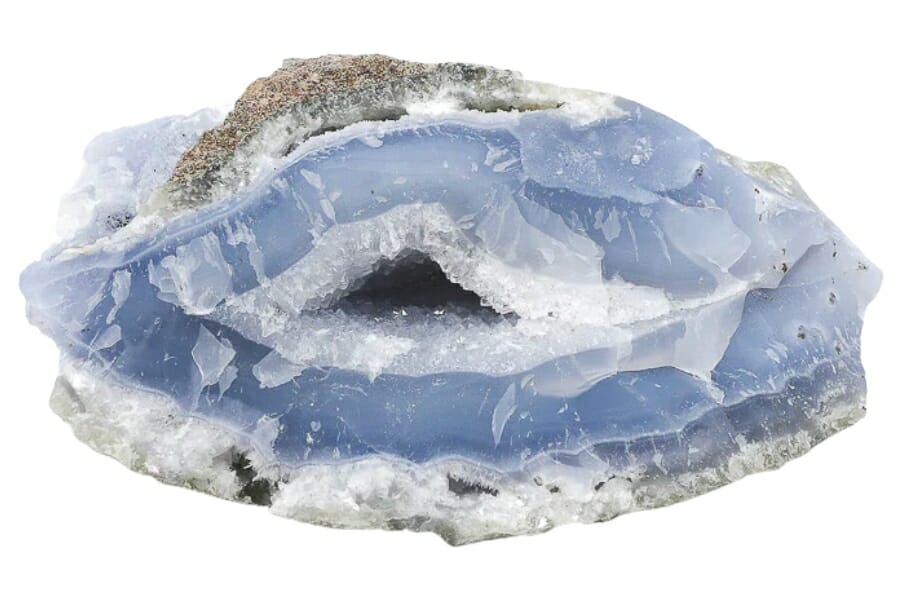 Blue Lace Agate on matrix