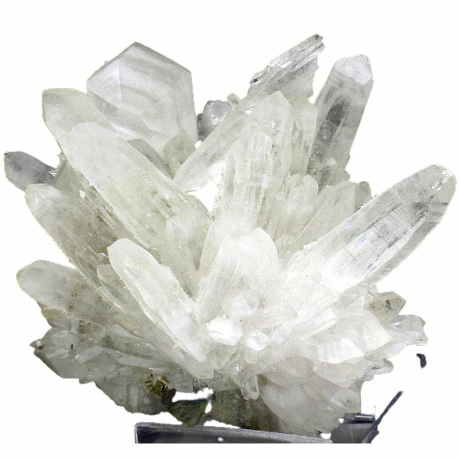White quartz cluster