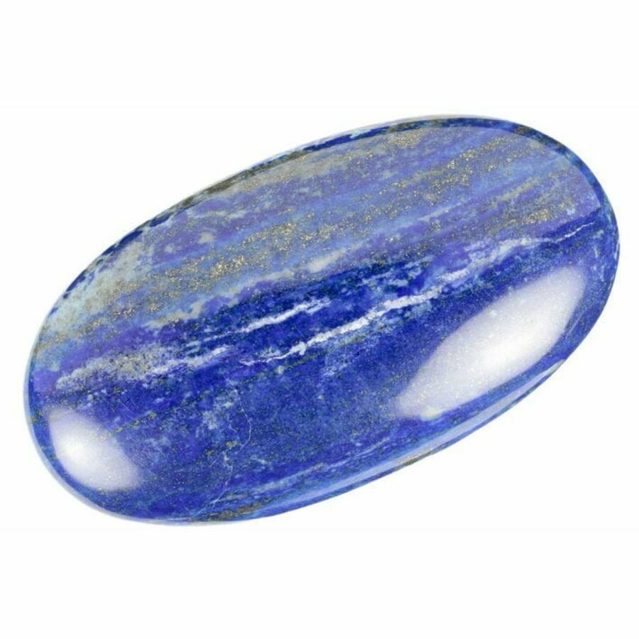 a piece of polished lapis lazuli