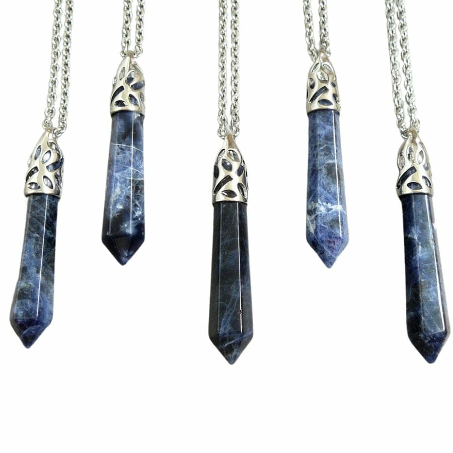 blue sodalite pendants