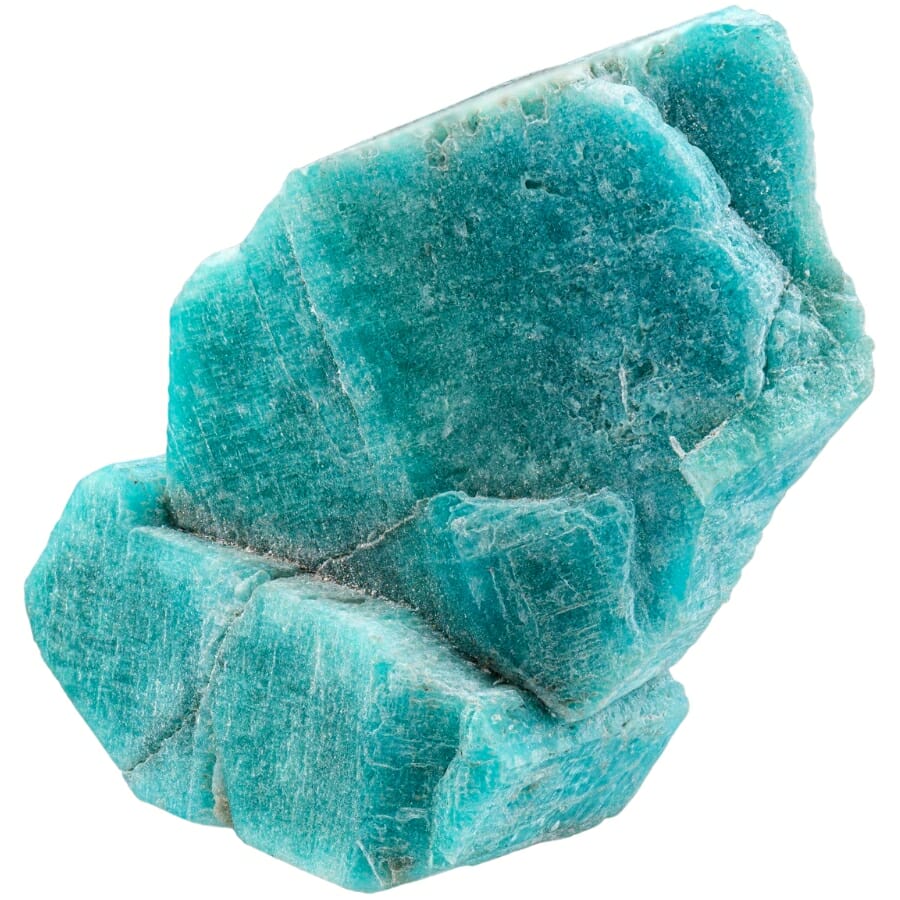 Superb blue-green amazonite specimen