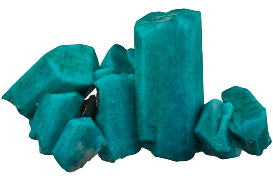 Striking blue-green amazonite