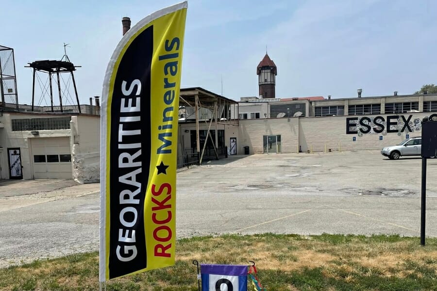 GeoRarities rock shop in Ohio where you can find and buy different petrified wood specimens