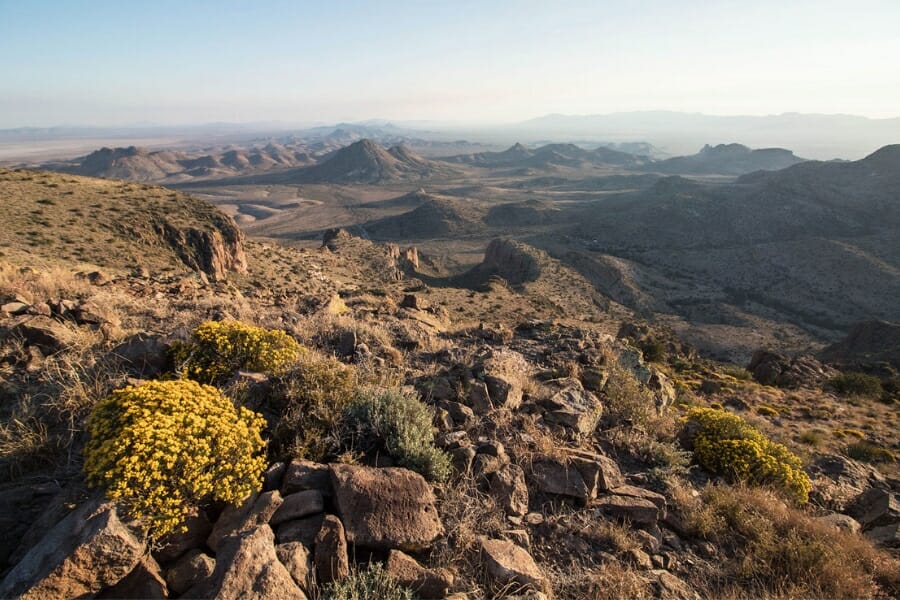 The unique and majestic formations at the Peloncillo Mountains