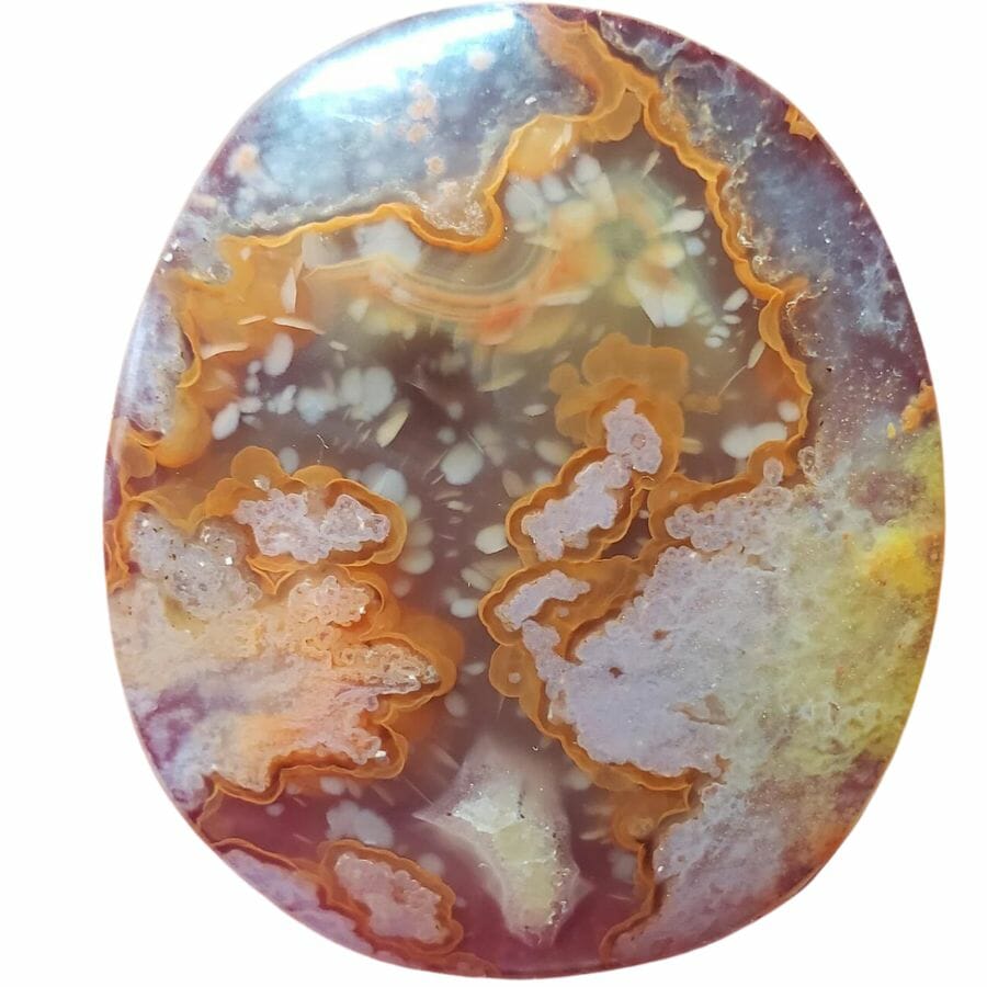beautiful round agate found in Tennessee
