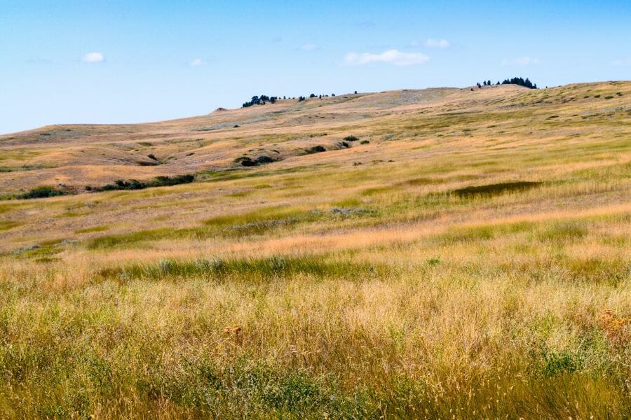 the Rosebud Battlefield State Park in Big Horn County, Montana