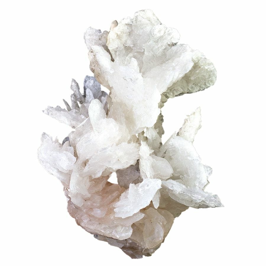 platy translucent calcite crystal