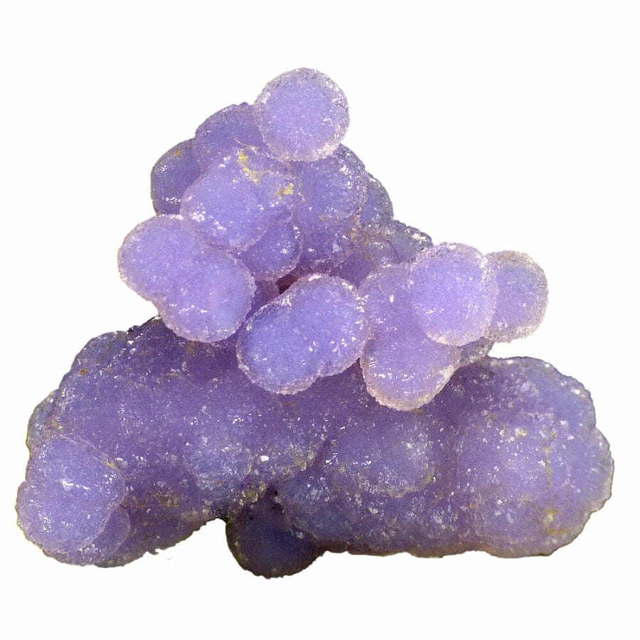 bubbly looking botryoidal lavender chalcedony that looks like a bunch of grapes