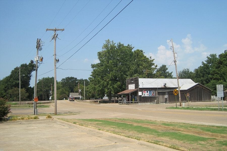 road in Colt, Arkansas