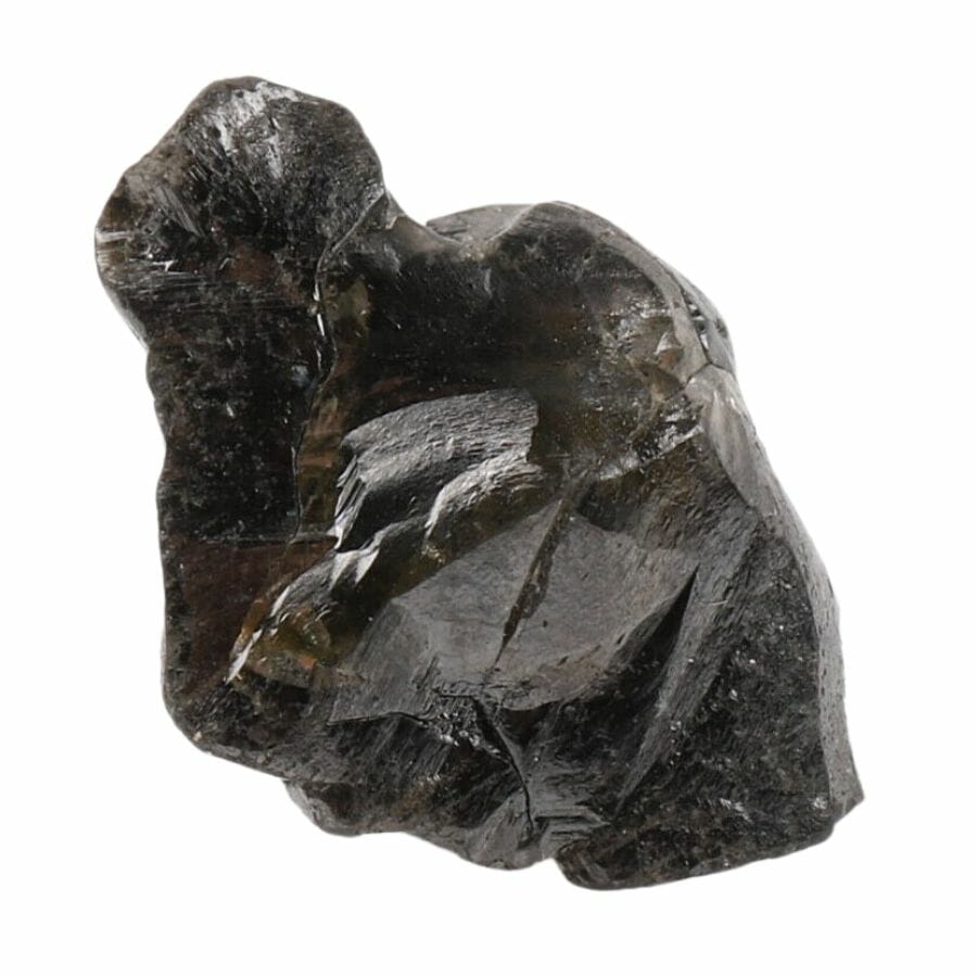 chunk of rough gray diamond
