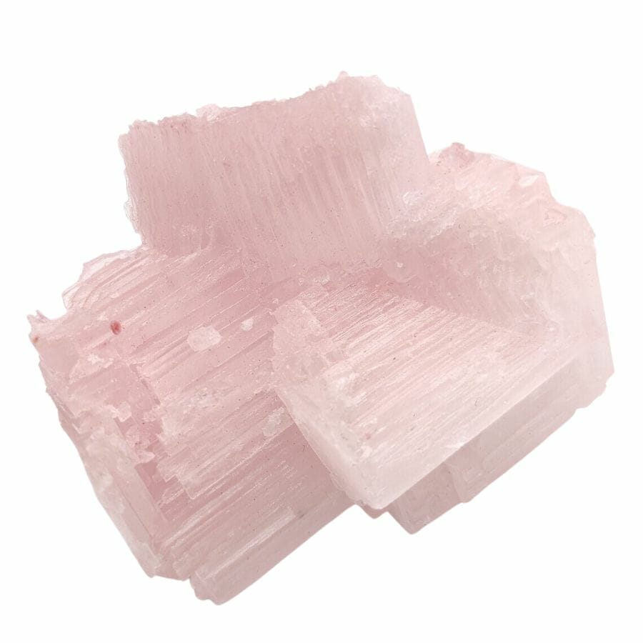pale pink halite crystal