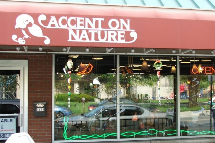 Accent on Nature rock shop in Ohio where you can find and buy fossil specimens