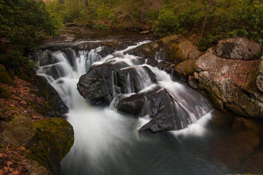 Wild Creek Falls at the Beltzville State Park