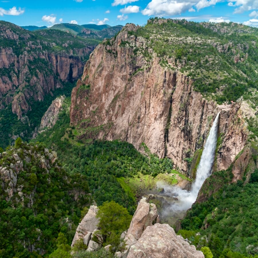 Basaseachi Waterfall in Copper Canyon, Chihuahua, Mexico