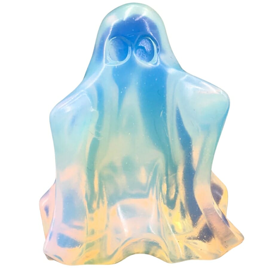 A ghost-shaped opalite