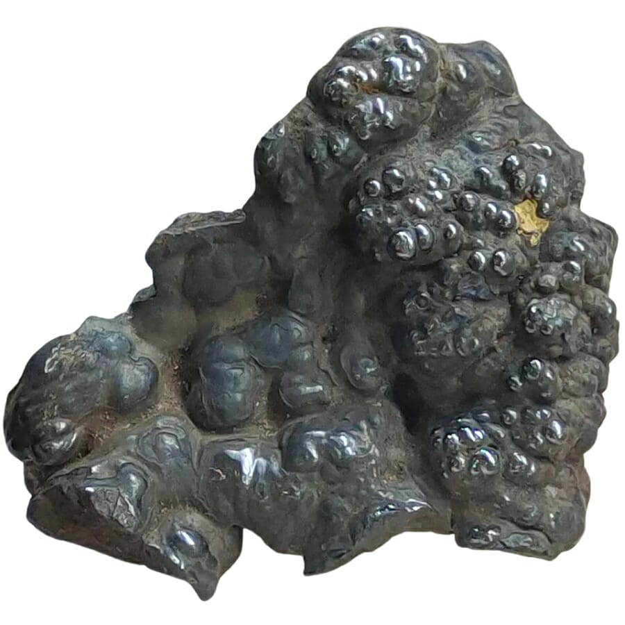 A botryoidal raw hematite