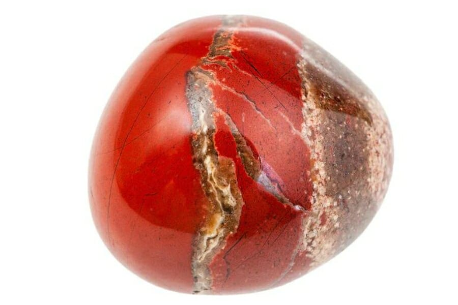 A stunning polished jasper with gorgeous patterns
