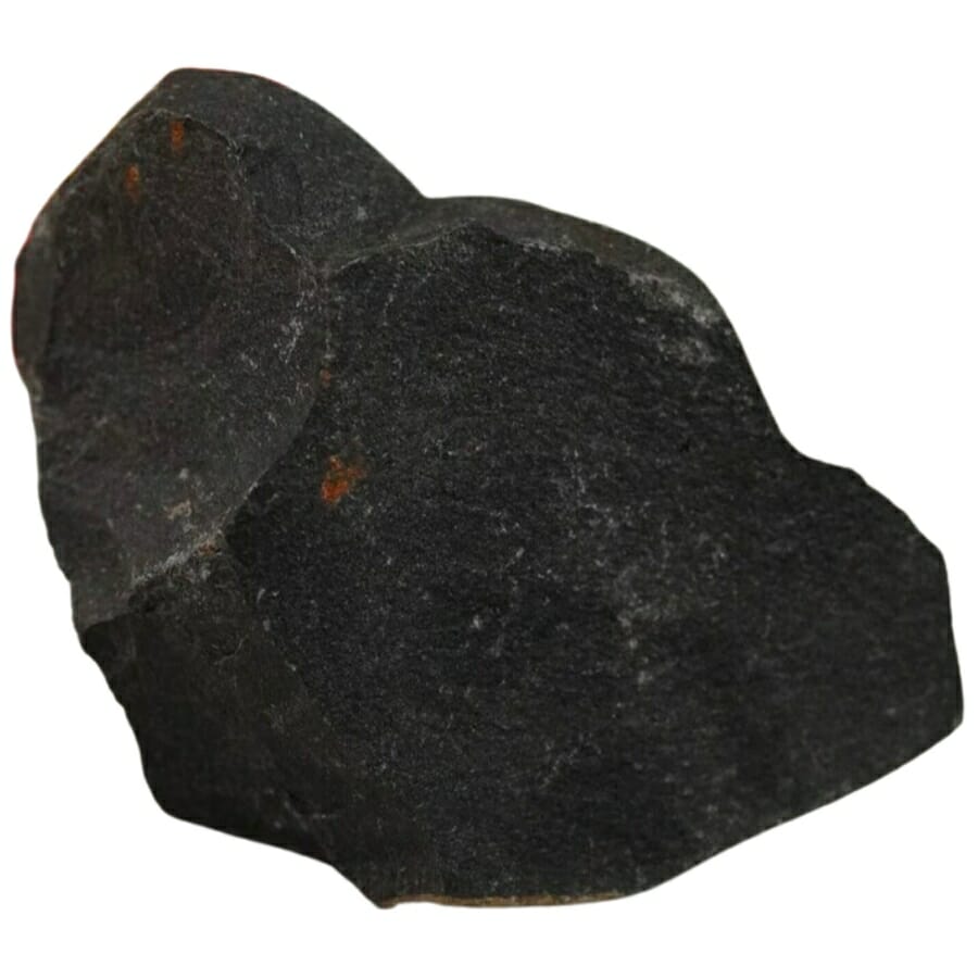 A large raw black onyx specimen