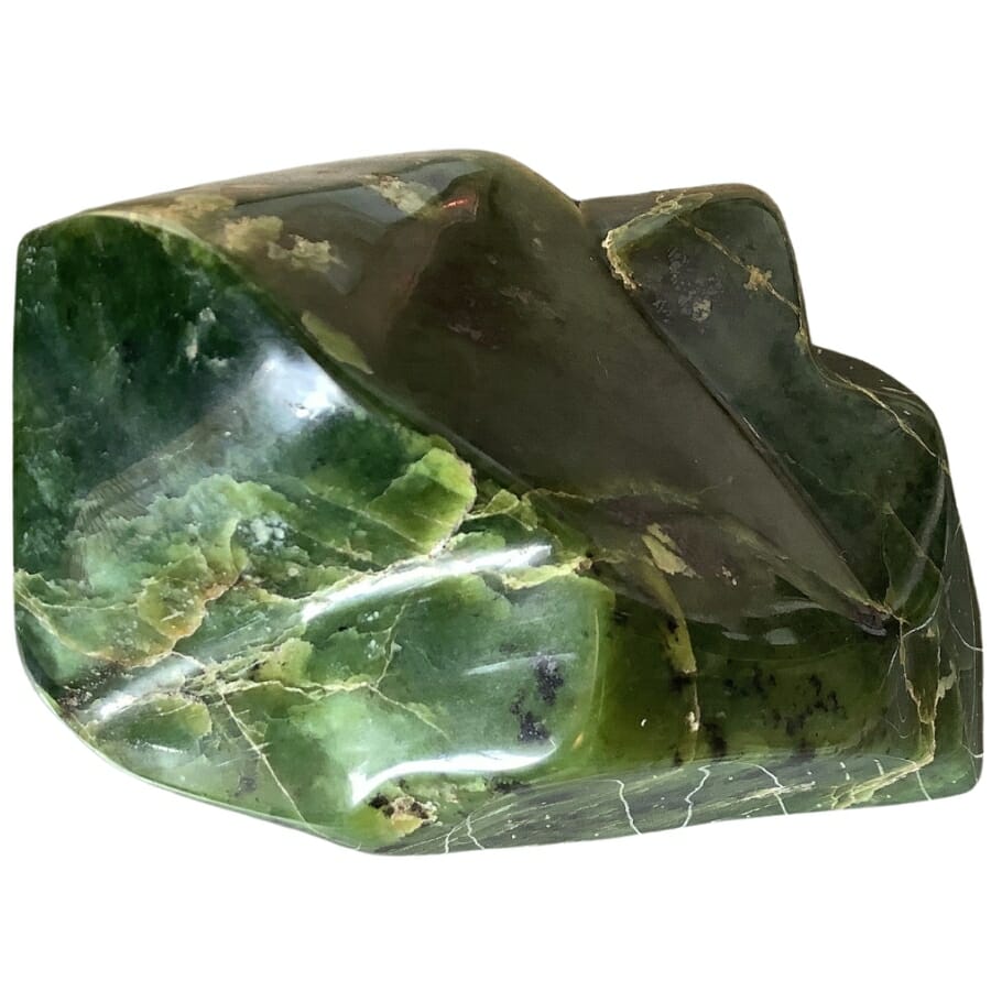 An exquisite serpentine jade specimen