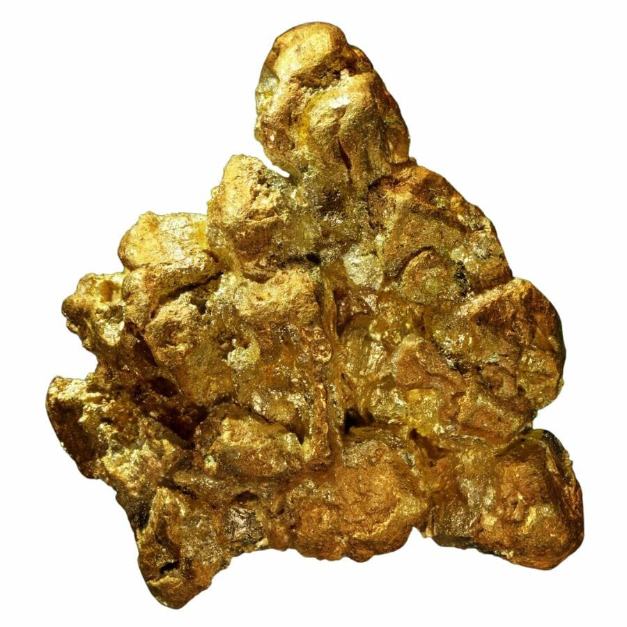 raw gold nugget