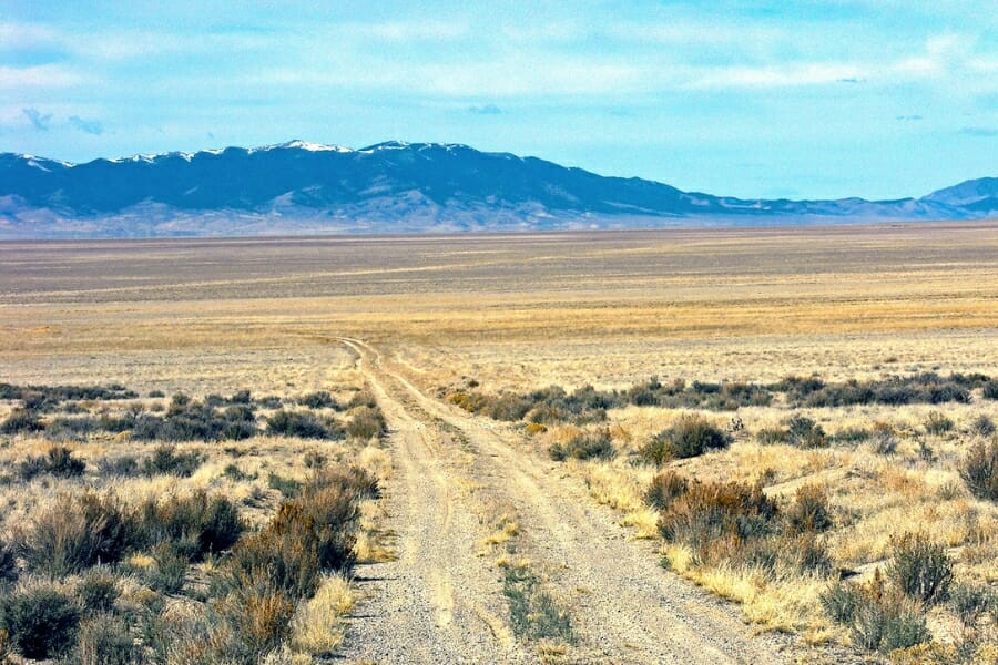 A vast landscape of Antelope Valley