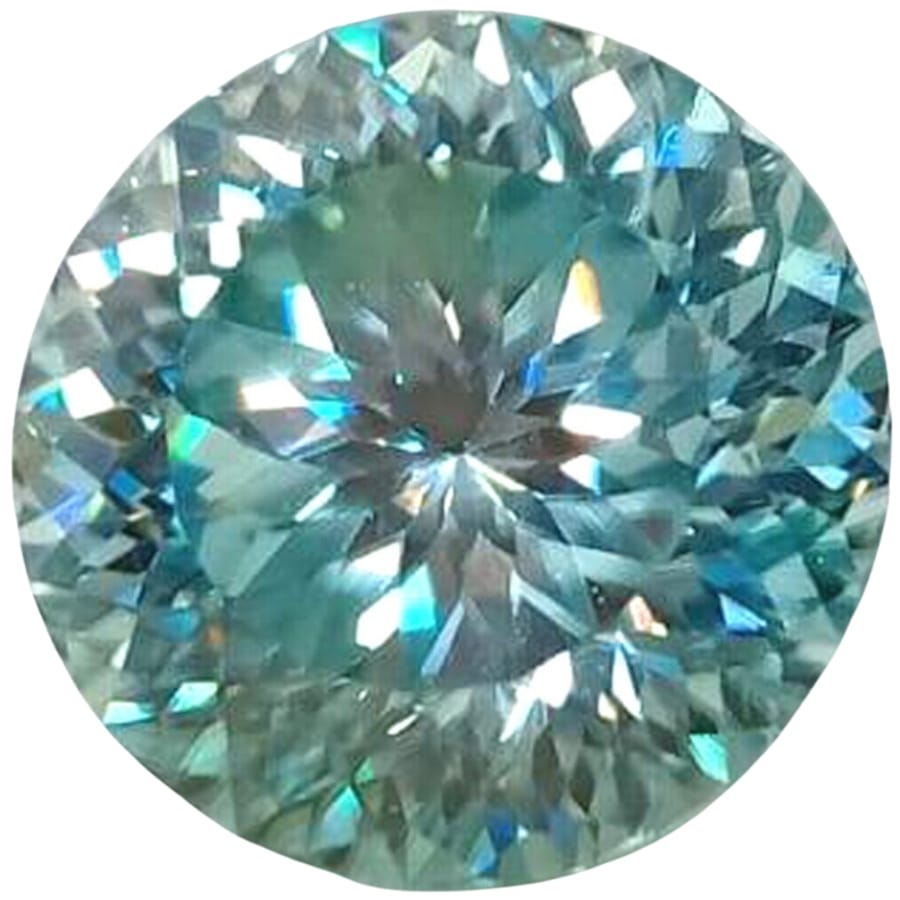 A fascinating loose blue diamond crystal gemstone