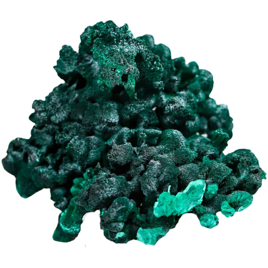 High-quality rough green malachite