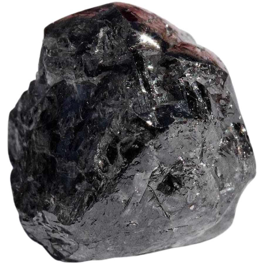 Raw black diamond in on sale rock