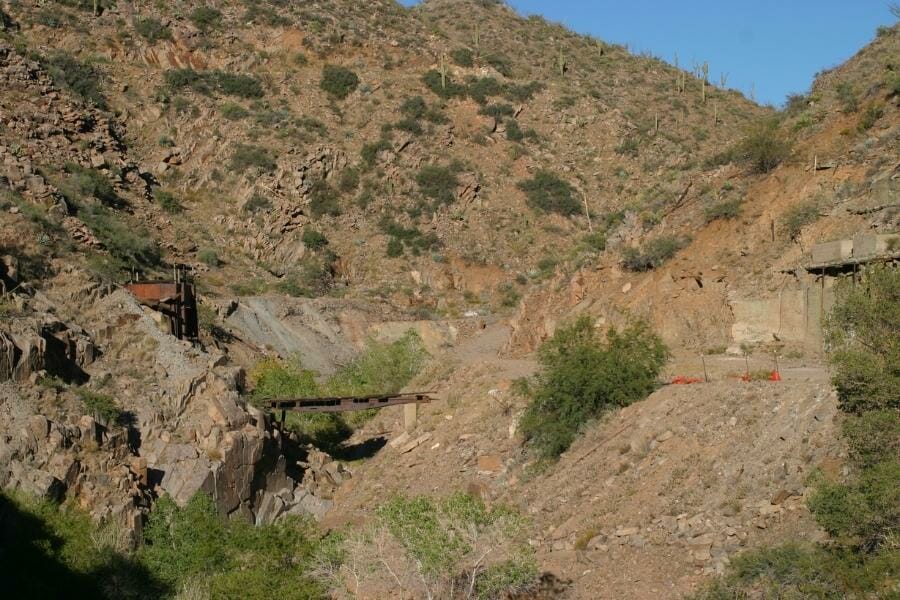 Prospects of Copper Creek, located at Copper Creek Mining District