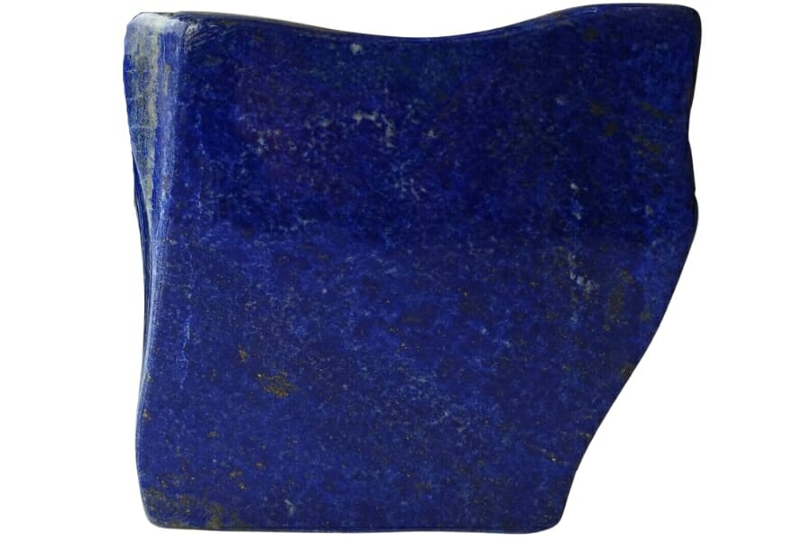 A beautifully irregular shaped lapis lazuli chunk