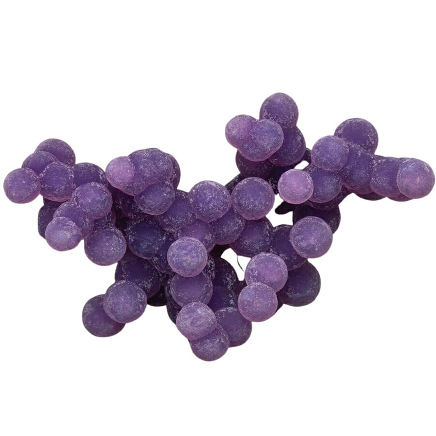 A cute and fascinating amethyst formation like a bunch of grapes