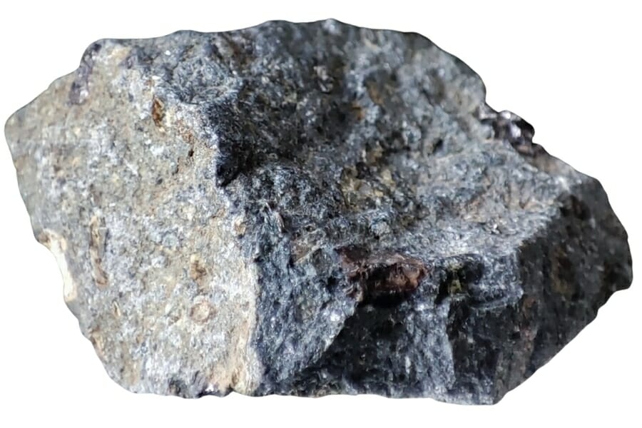 A gorgeous irregular shaped raw kimberlite rock