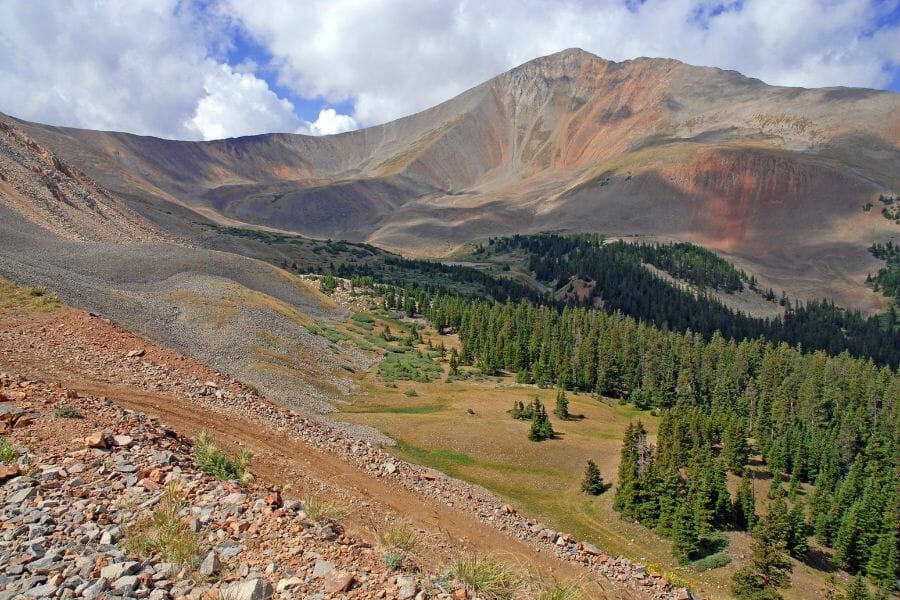 view of Mount Antero in Colorado