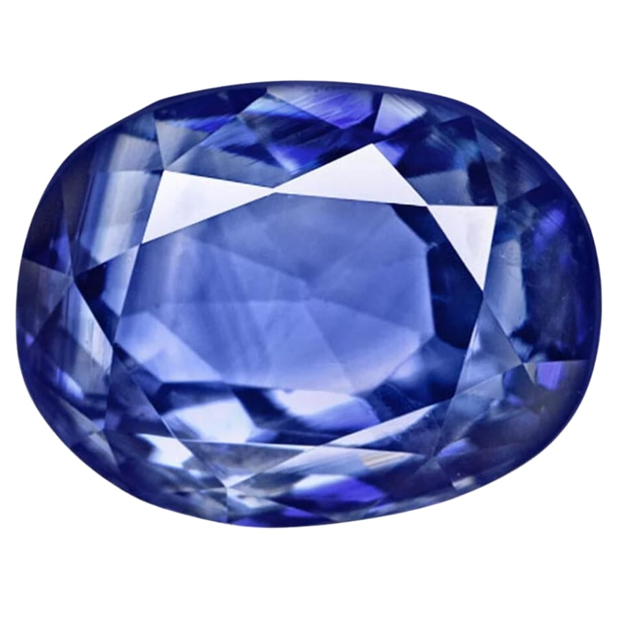 An elegant sapphire gemstone