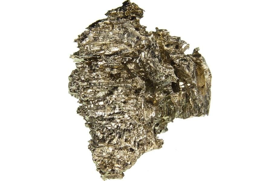 An intricately-shaped skeletal pyrite