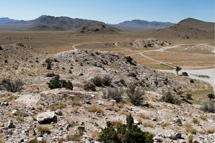 A gorgeous but rough terrain of the Thomas Range