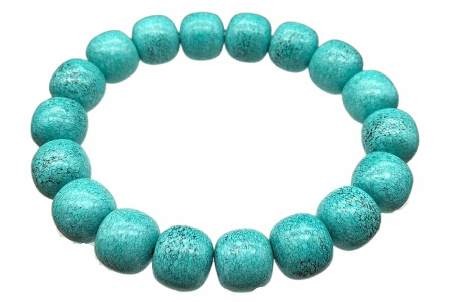 String of beautiful real turquoise beads