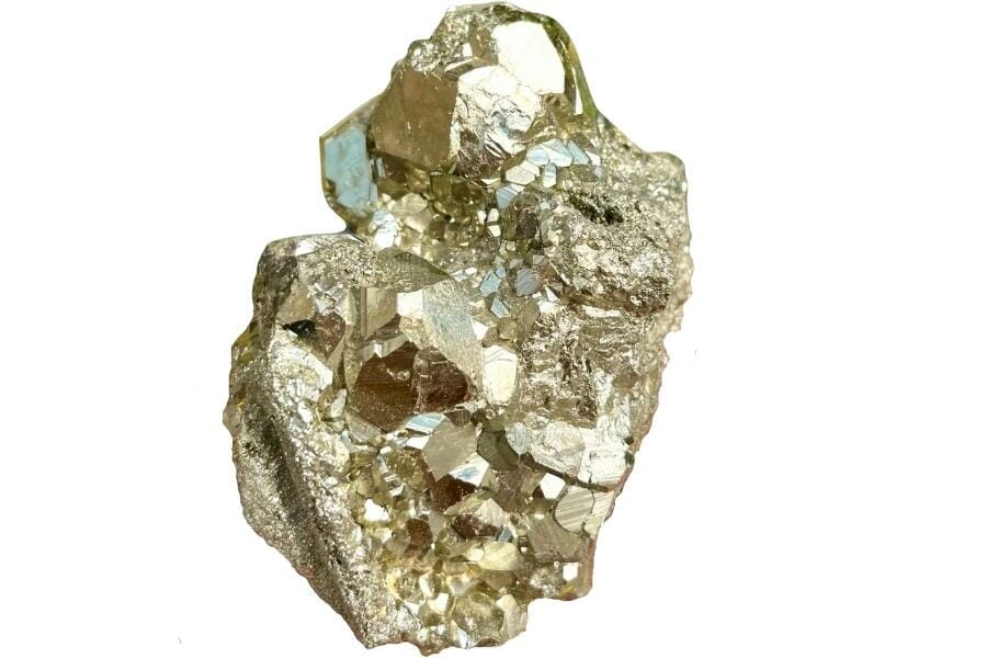 A raw pyrite specimen from Peru