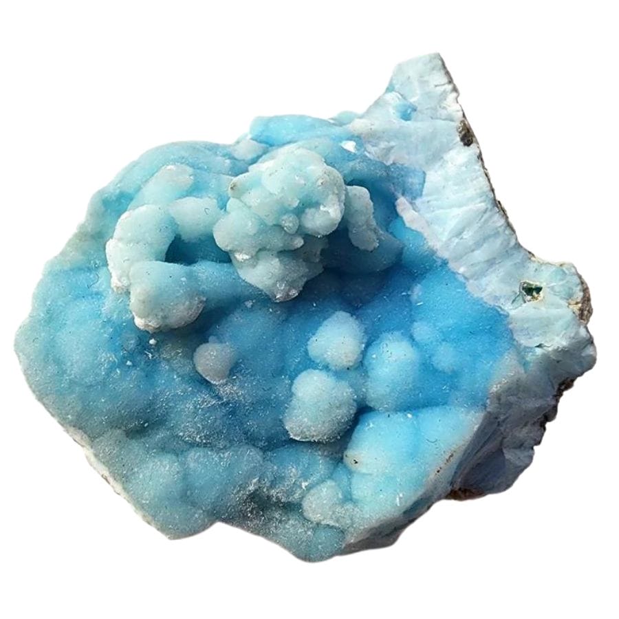 botryoidal blue aragonite
