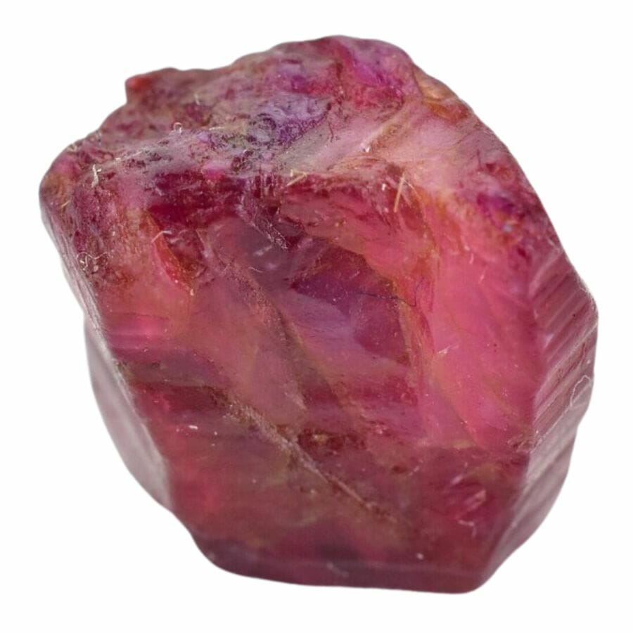 rough translucent ruby