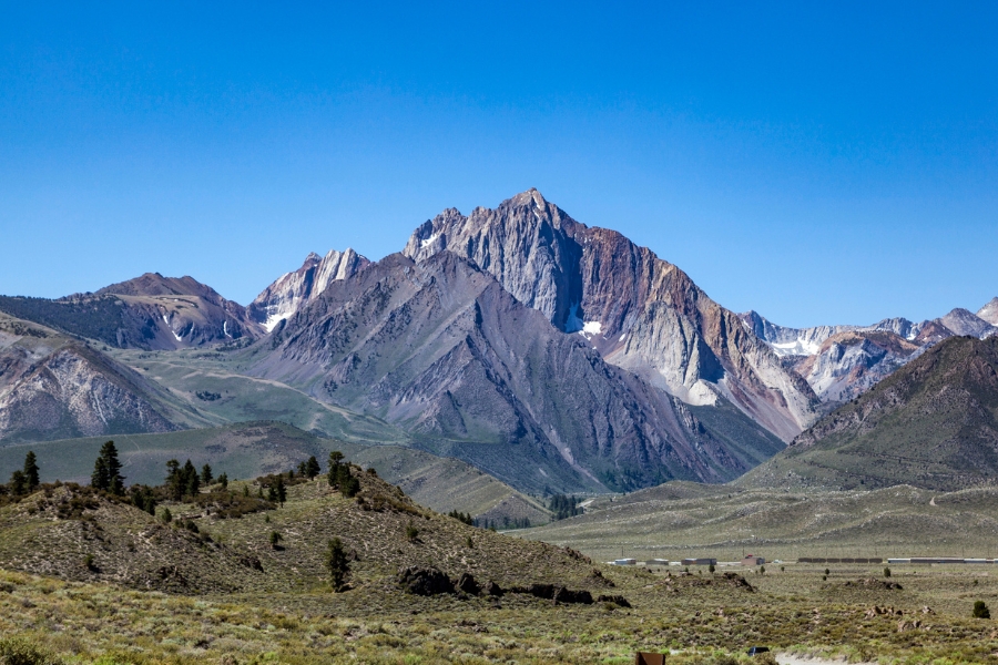 A breathtaking view of the Benton Range