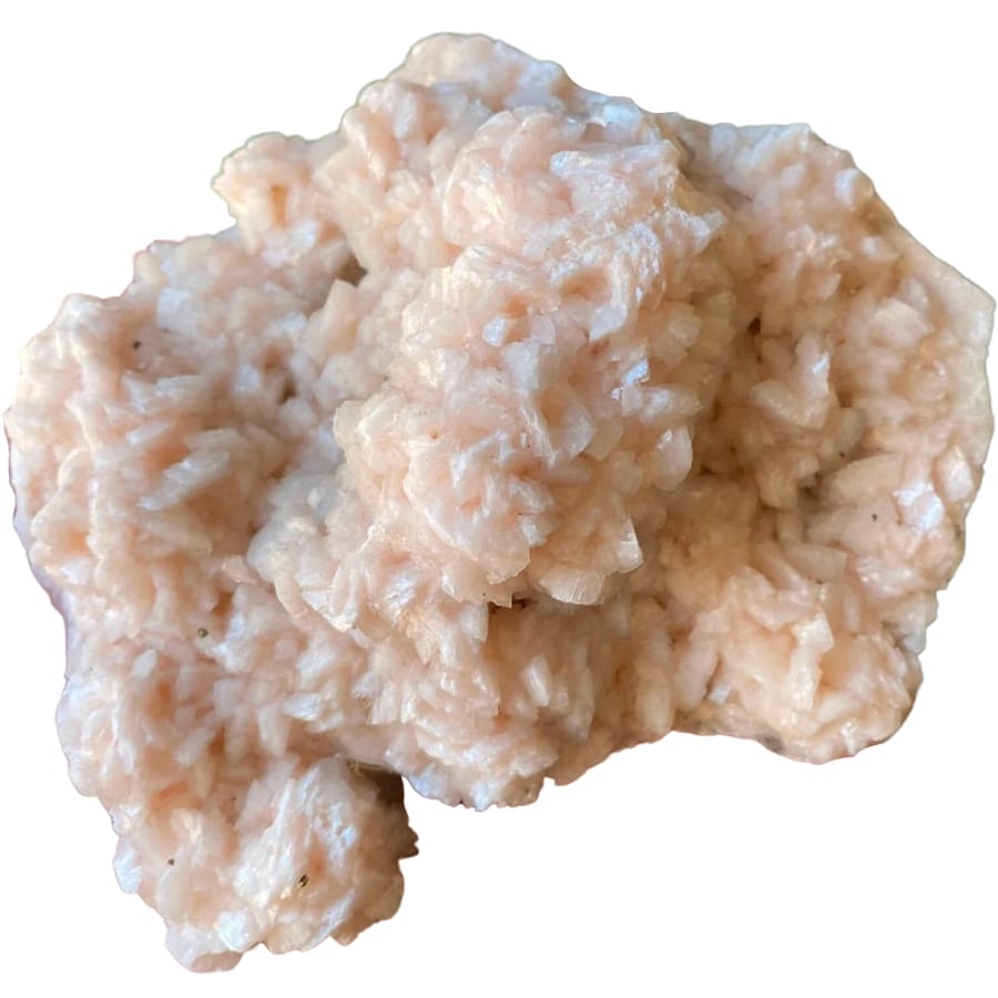 A beautiful cluster of pink dolomite