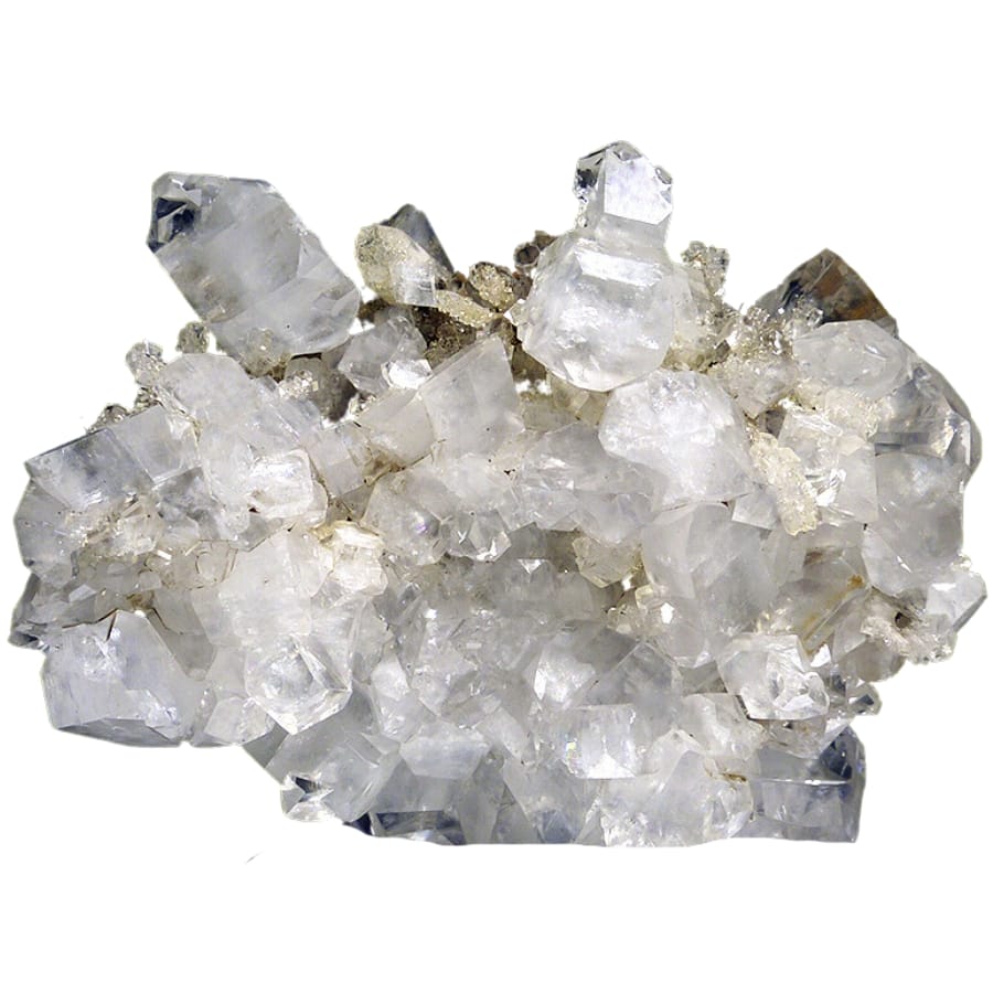 A stunning natural raw calcite crystal