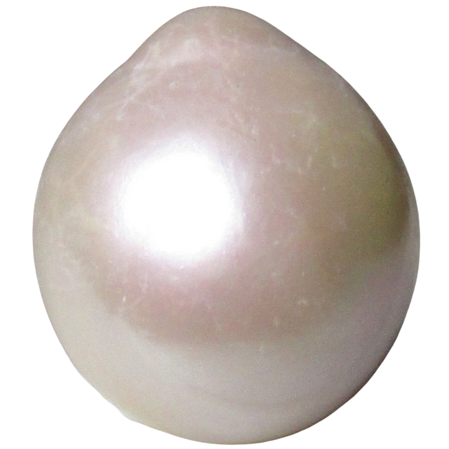 A beautiful freshwater pearl with a sheen glow