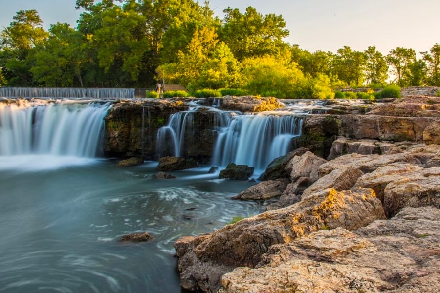 Grand Falls, one of the breathtaking sites in Joplin
