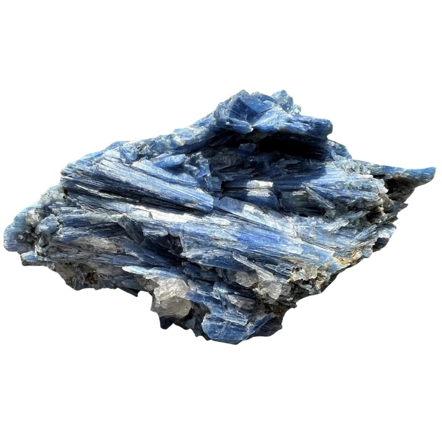 An elegant and rare piece of kyanite mineral