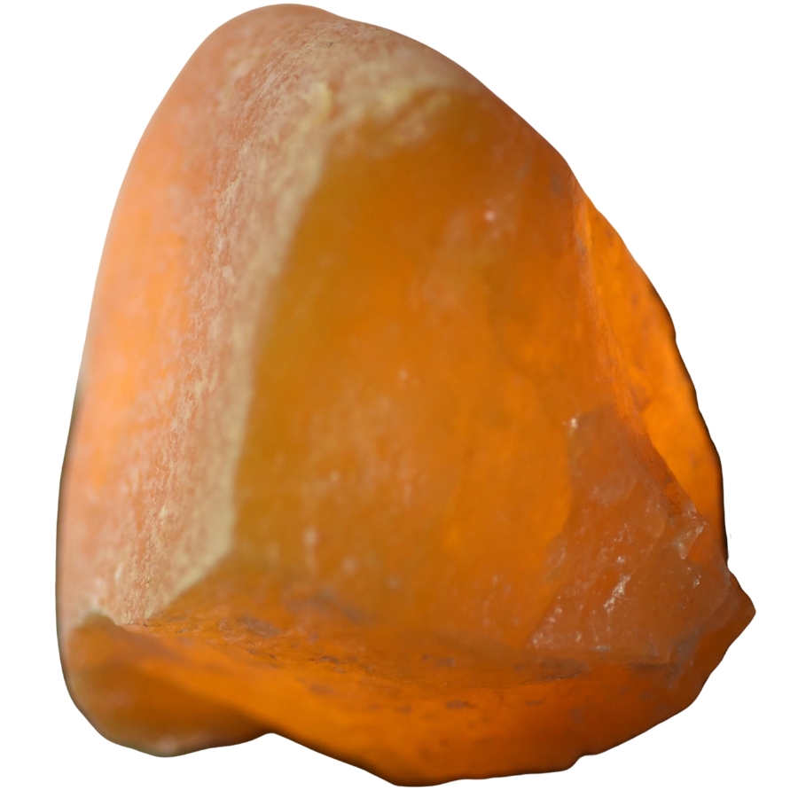 A bright orange Patuxent River Stone 