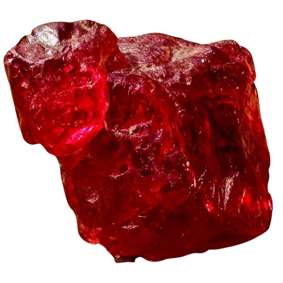 A gorgeous natural red spinel 